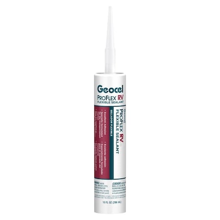 Tool GC28900 10 oz Pro Flex RV Flexible Sealant, Clear TO3584267